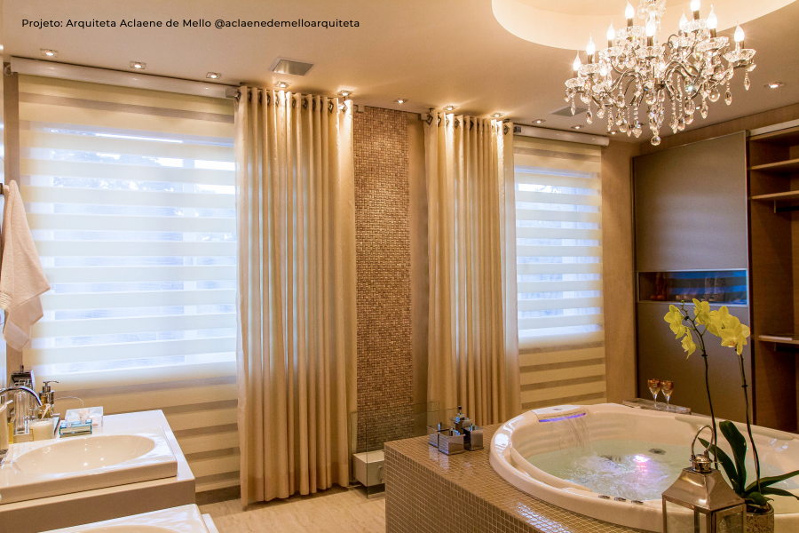 Arquitetura Clássica: opções de cortinas para acentuar a elegância do ambiente