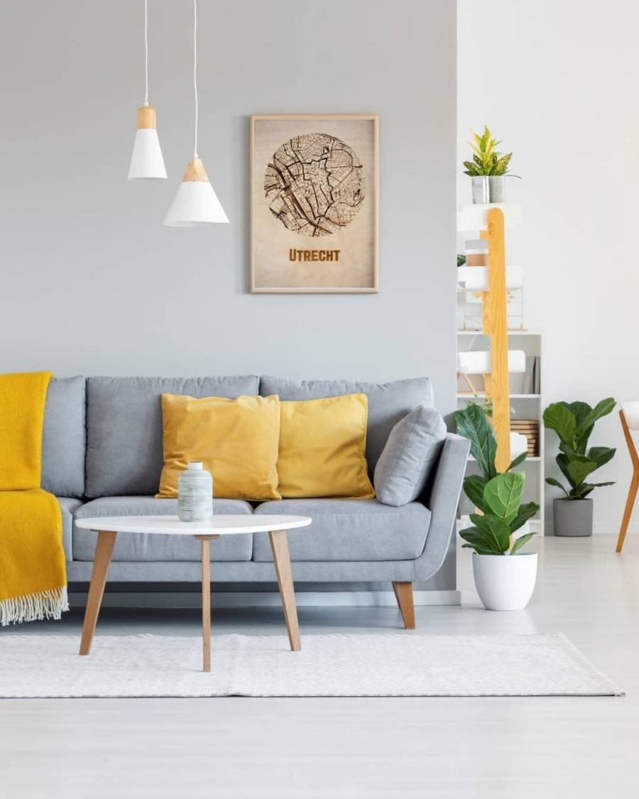 Como usar cinza e amarelo na decoração de diferentes ambientes