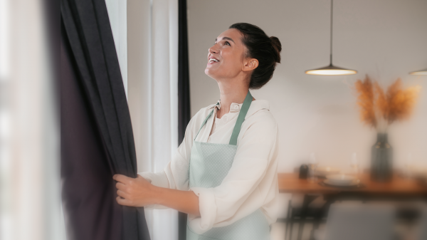Tudo o que você precisa saber para limpar suas cortinas de tecido