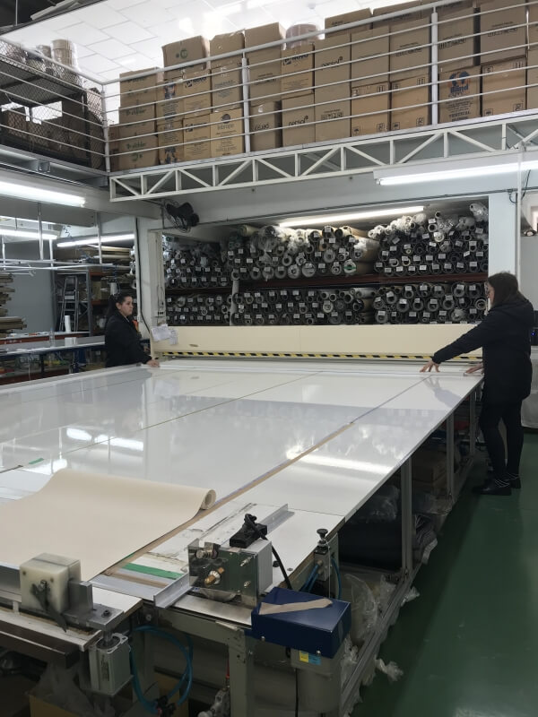 Tecnologia na produção de cortinas e persianas