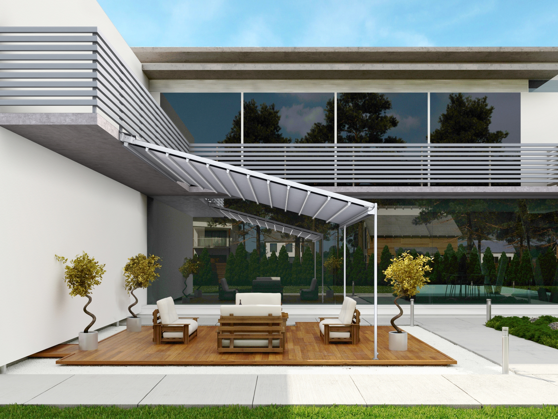 PÉRGOLA ZEN RAIN
